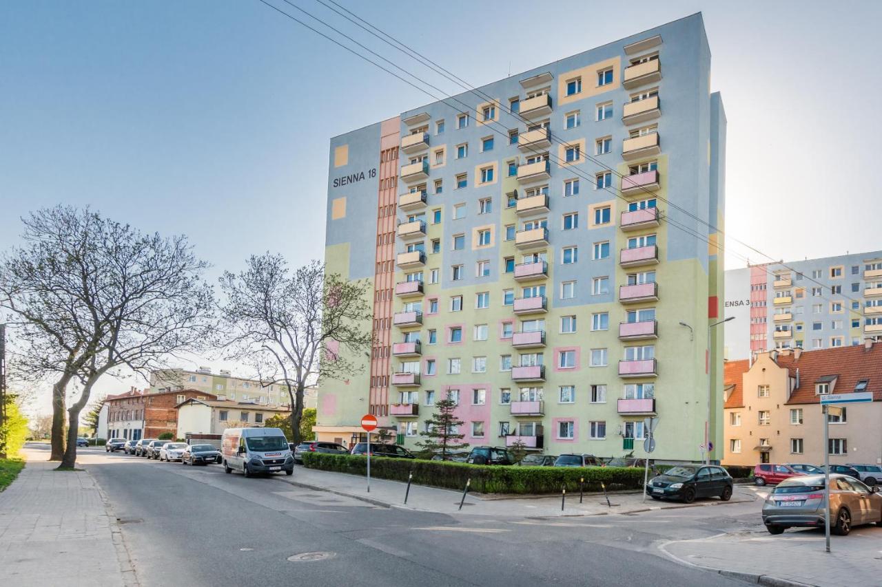 Ferienwohnung Mieszkanie Przy Kasztanie Blisko Plazy I Centrum Danzig Exterior foto